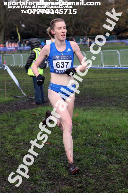 Womens under-17s and IAAF Junior Womens 2017 British Athletics Liverpool Cross Challenge, Sefton Park, Liverpool. Photo:  David T. Hewitson/Sports for All Pics